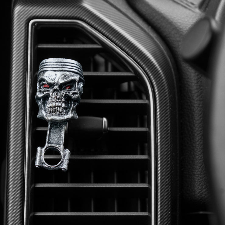 Skull Piston Vent Clip Air Freshener
