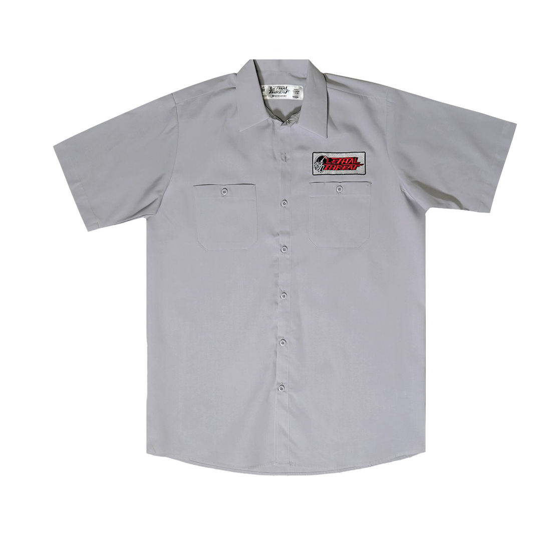 Grey Work Shirt / Shop Shirt