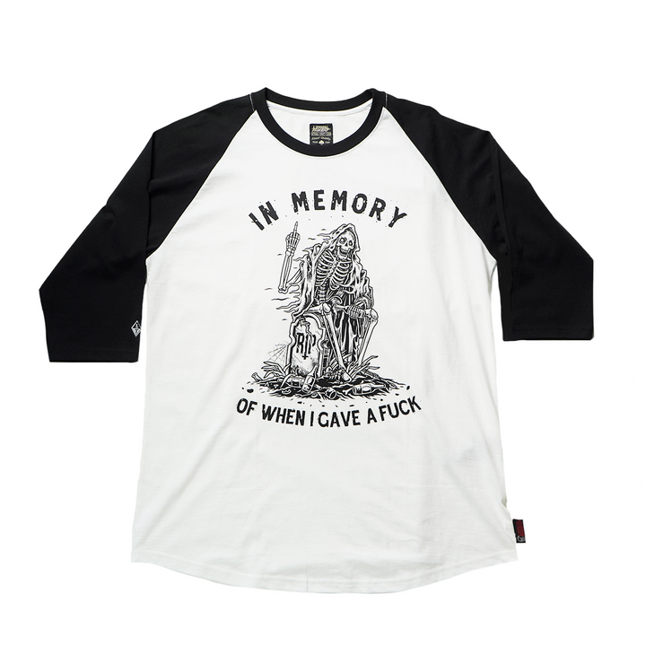 In Memory Reaper Raglan Baseball Shirt