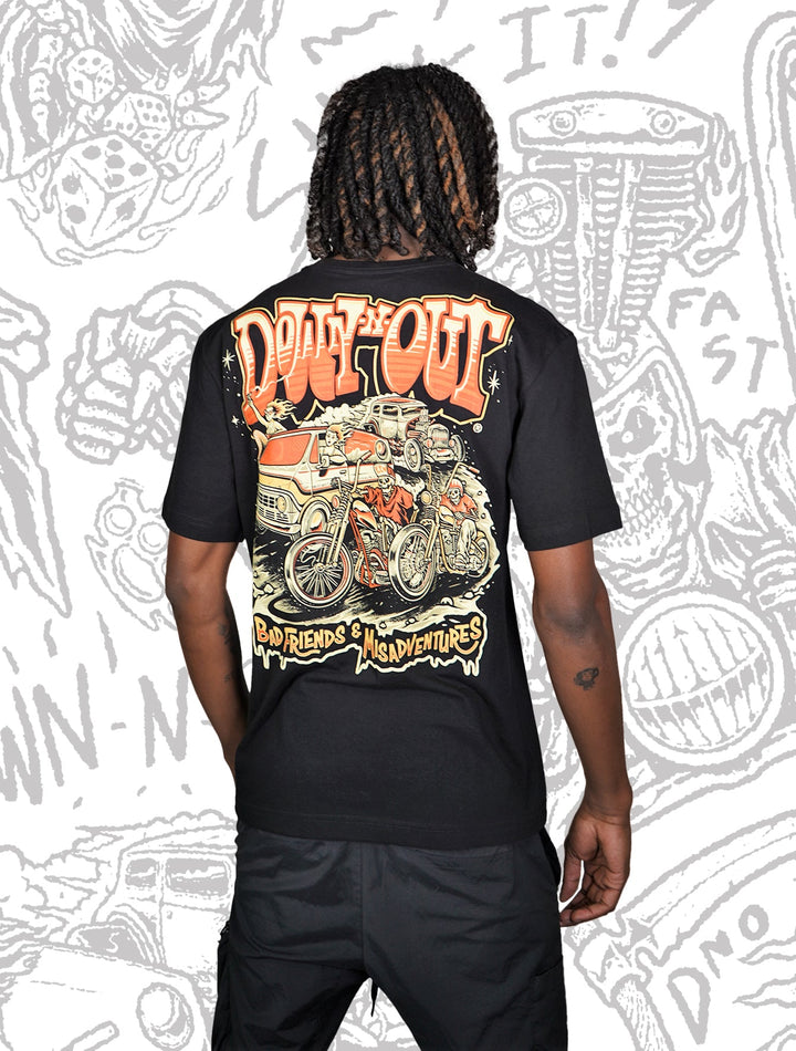 DNO 4 Life Black Tee