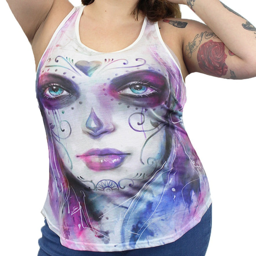 Painted Soul Razor Back Tank Top – Lethal Threat