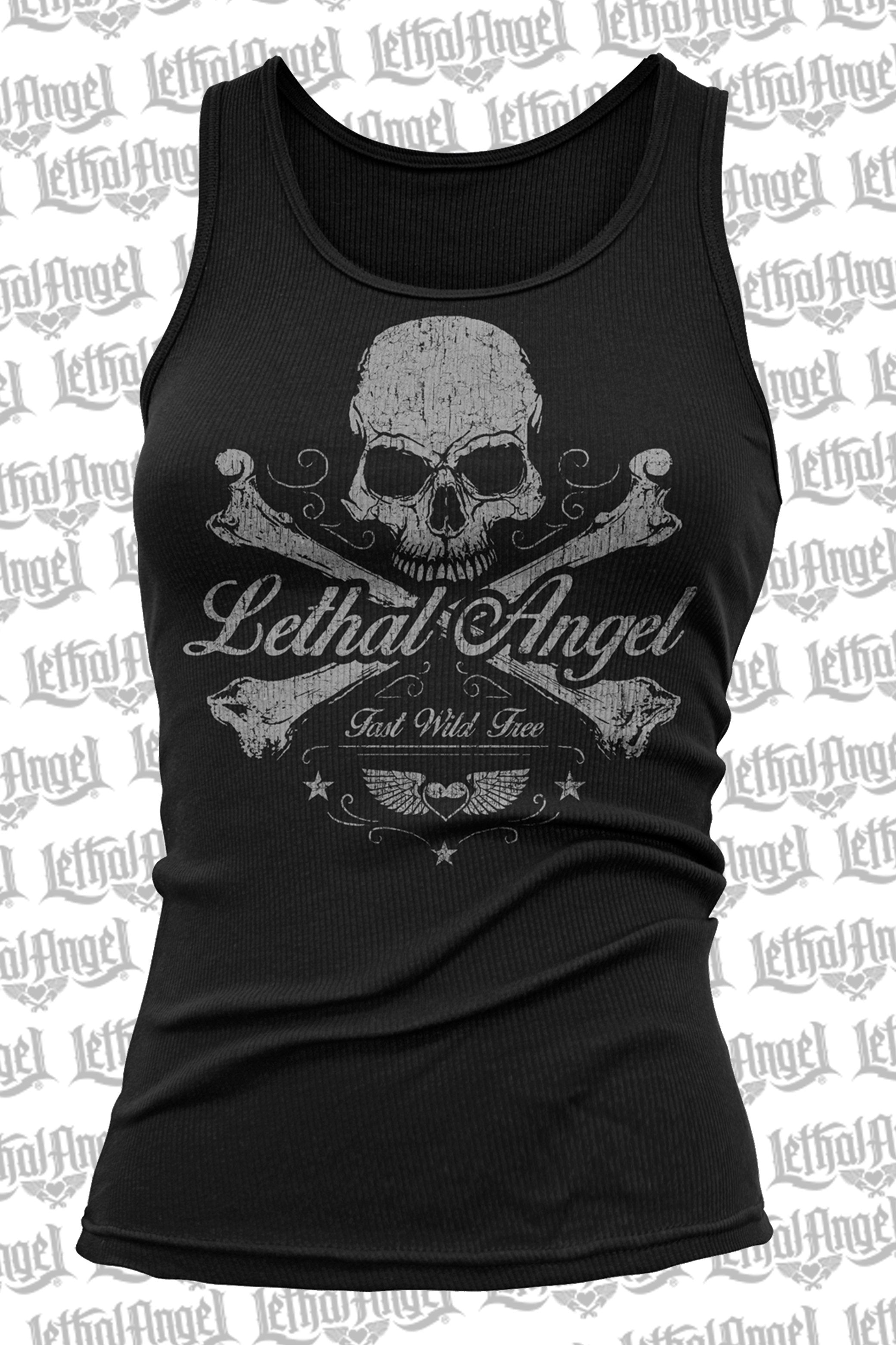 Skull N Crossbones Man Beater Tank Top – Lethal Threat