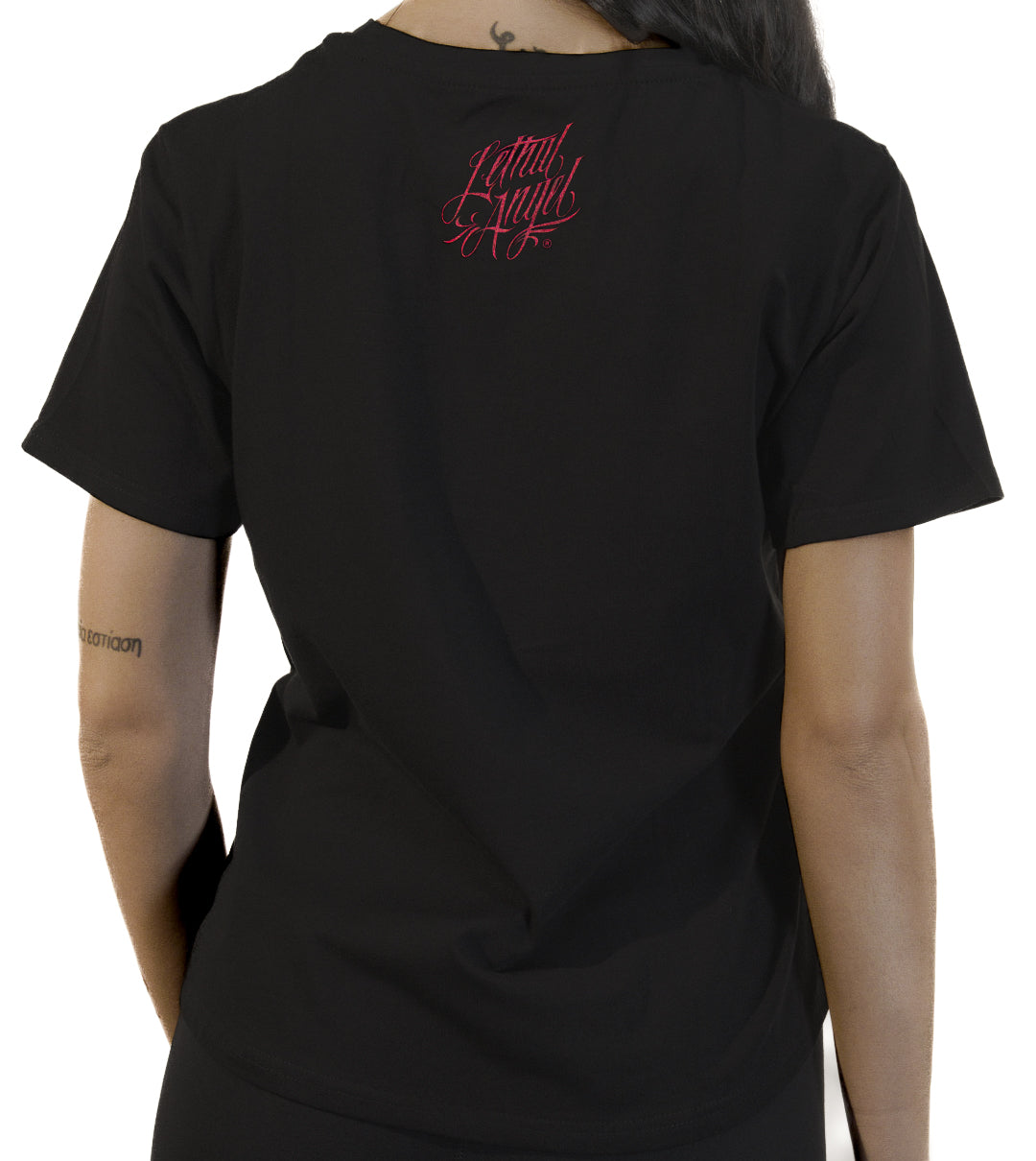 Two Faced Catrina Vee Neck Tee