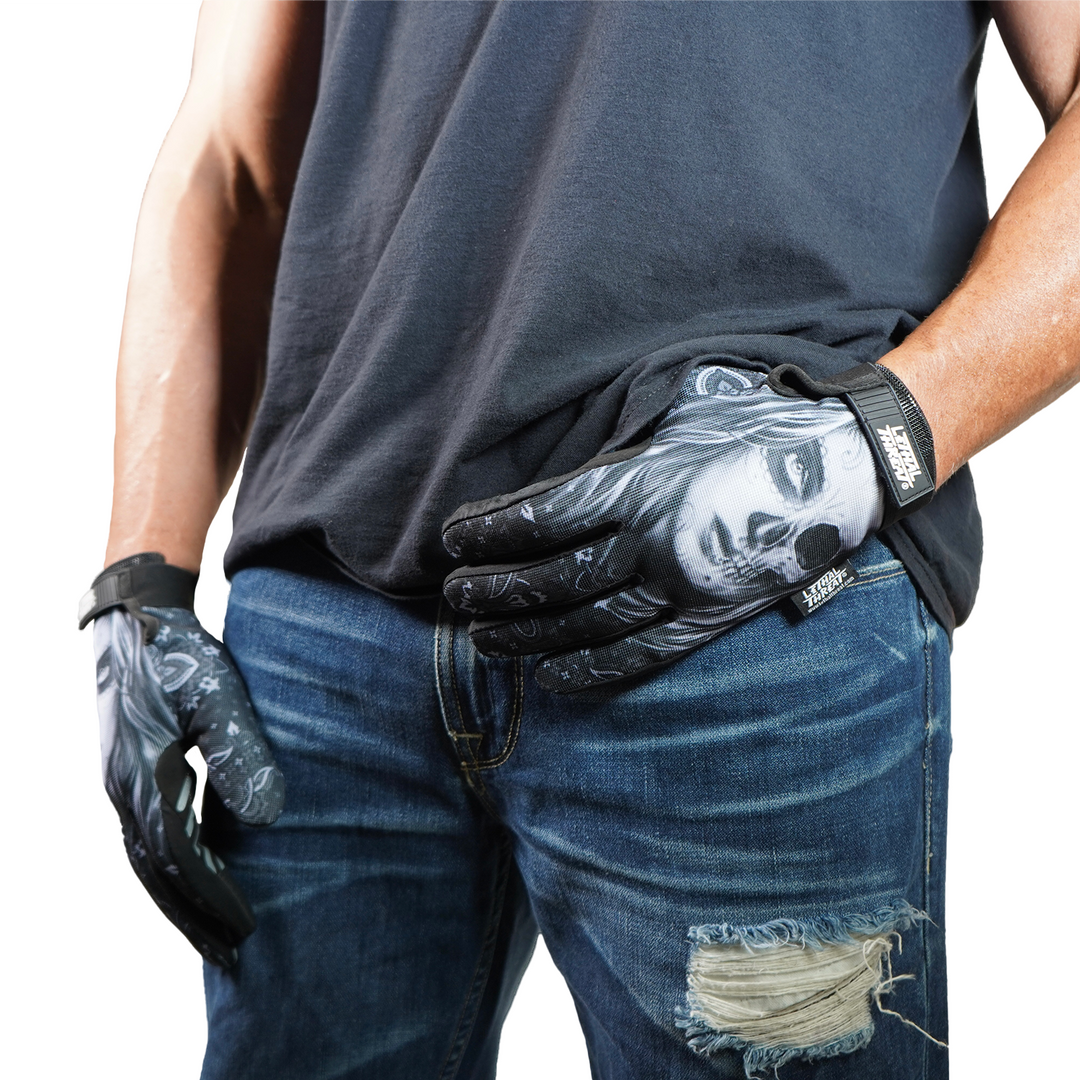 Lady Death Hand Gloves