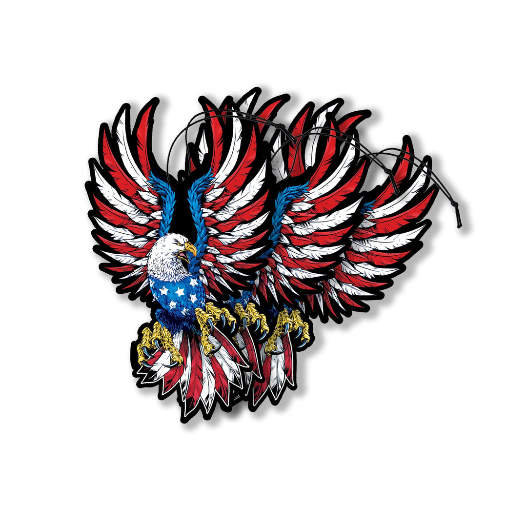 USA Patriotic Series Paper Air Freshener Value Pack