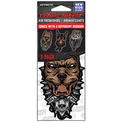 Ruff Dog Series Paper Air Freshener 3 Pack