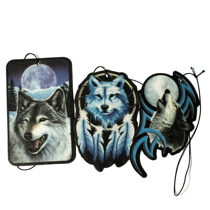 Wolf Air Freshener 3-Pack