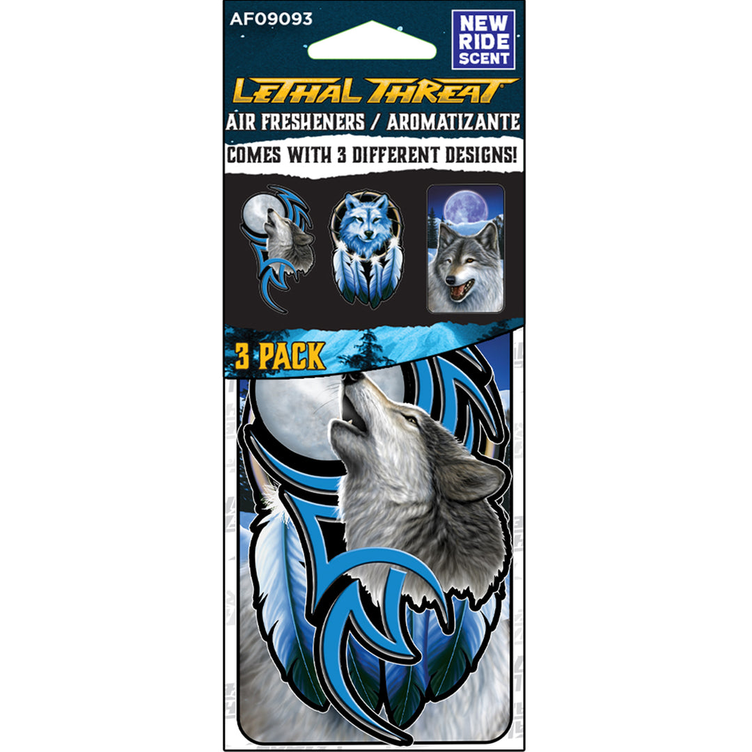 Wolf Air Freshener 3-Pack