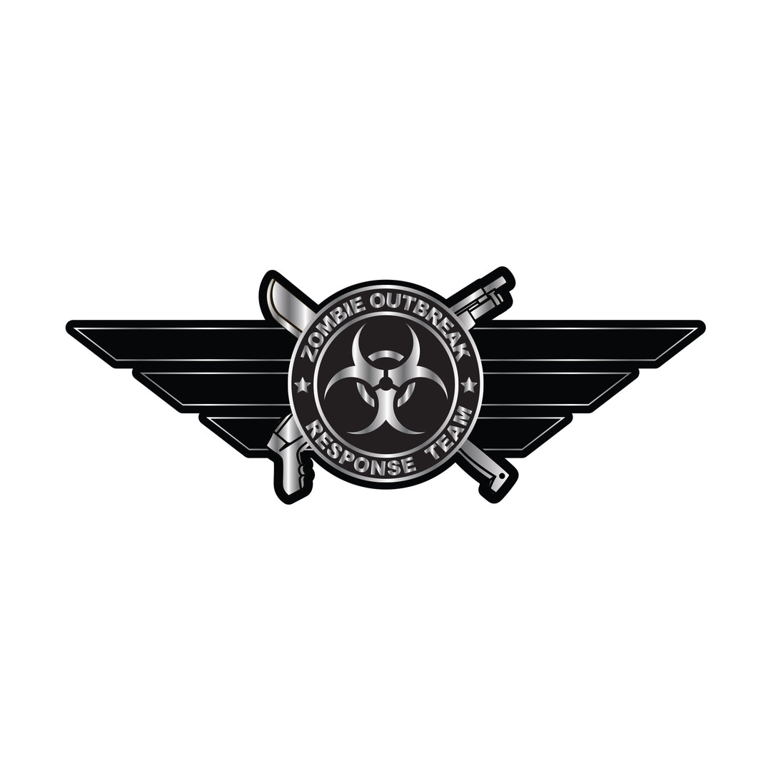 Zombie Response ABS Peel n Stick Emblem