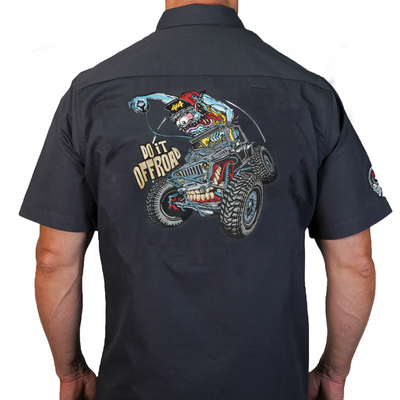 Do It Off Road Embroidered Work Shirt / Shop Shirt