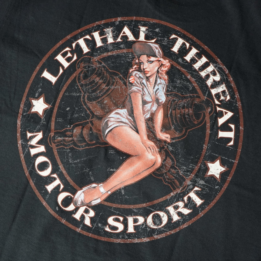 Spark Plug Pin Up Men's T-Shirt – Lethal Threat