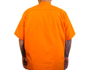 Orange Work Shirt / Shop Shirt