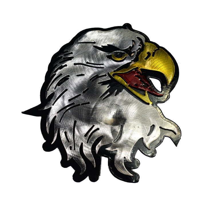 Eagle Head Metal Hitch Plug