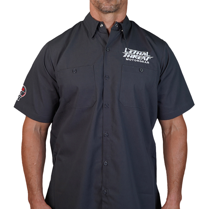 Do It Off Road Embroidered Work Shirt / Shop Shirt