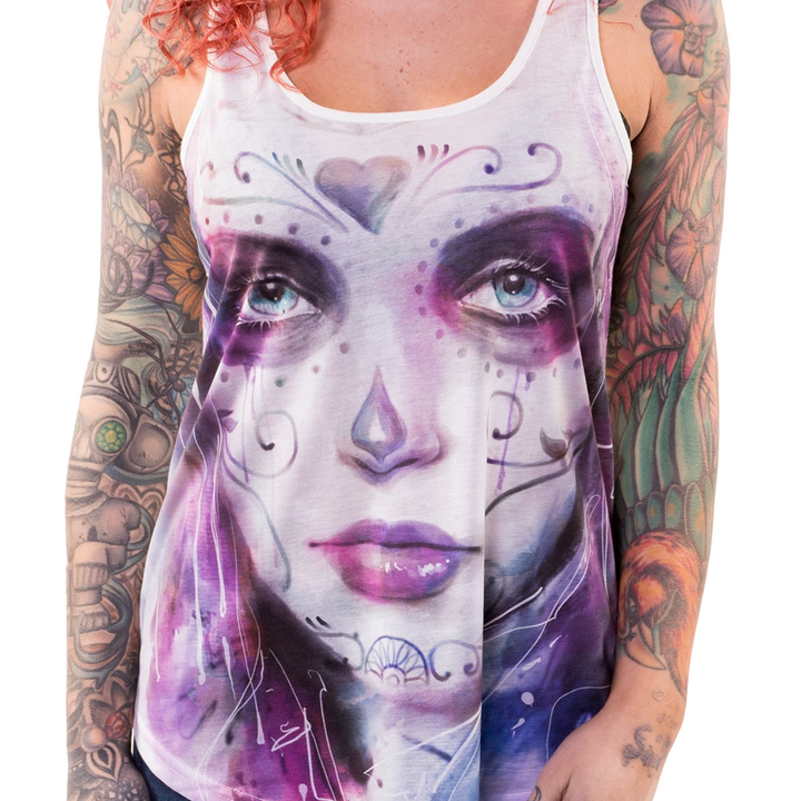 Painted Soul Razor Back Tank Top