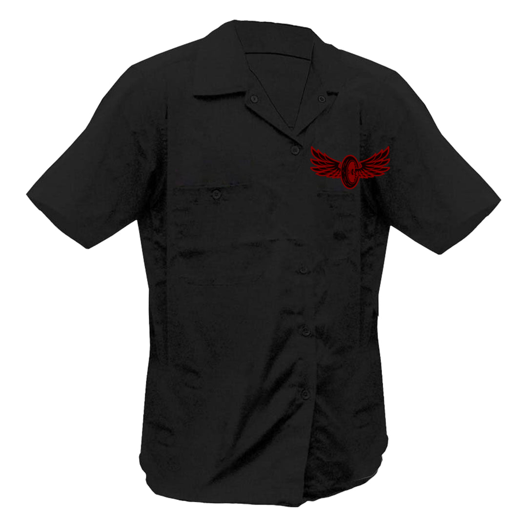 Crooked Piston Rod Shop Work Shirt / Shop Shirt