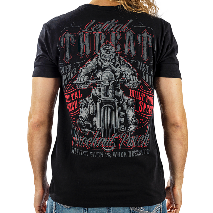 Respect Given Gorilla Biker Tee