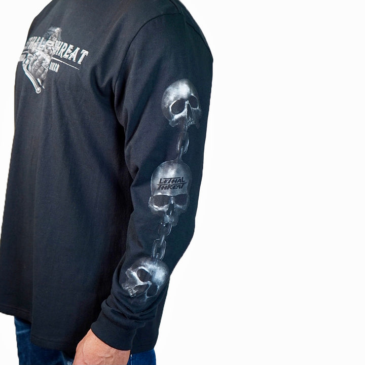 Gorilla Biker Men's Long Sleeve Shirt