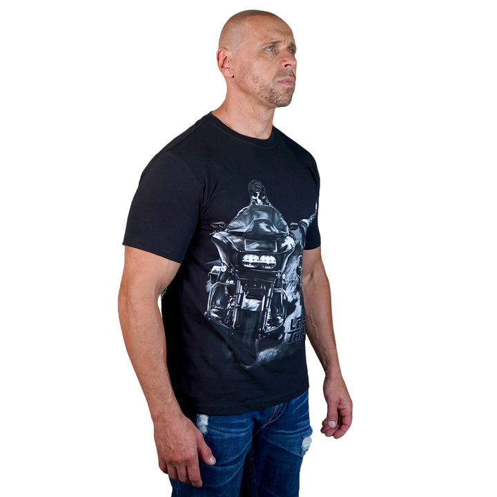 More Mileage Bagger Motorcycle T- Shirt