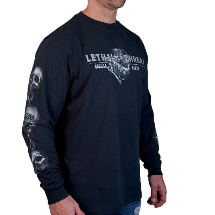 Gorilla Biker Men's Long Sleeve Shirt