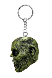 Green Zombie 3D Key Chain