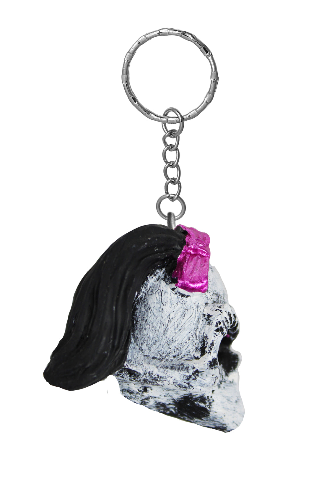 Girl Skull 3D Key Chain