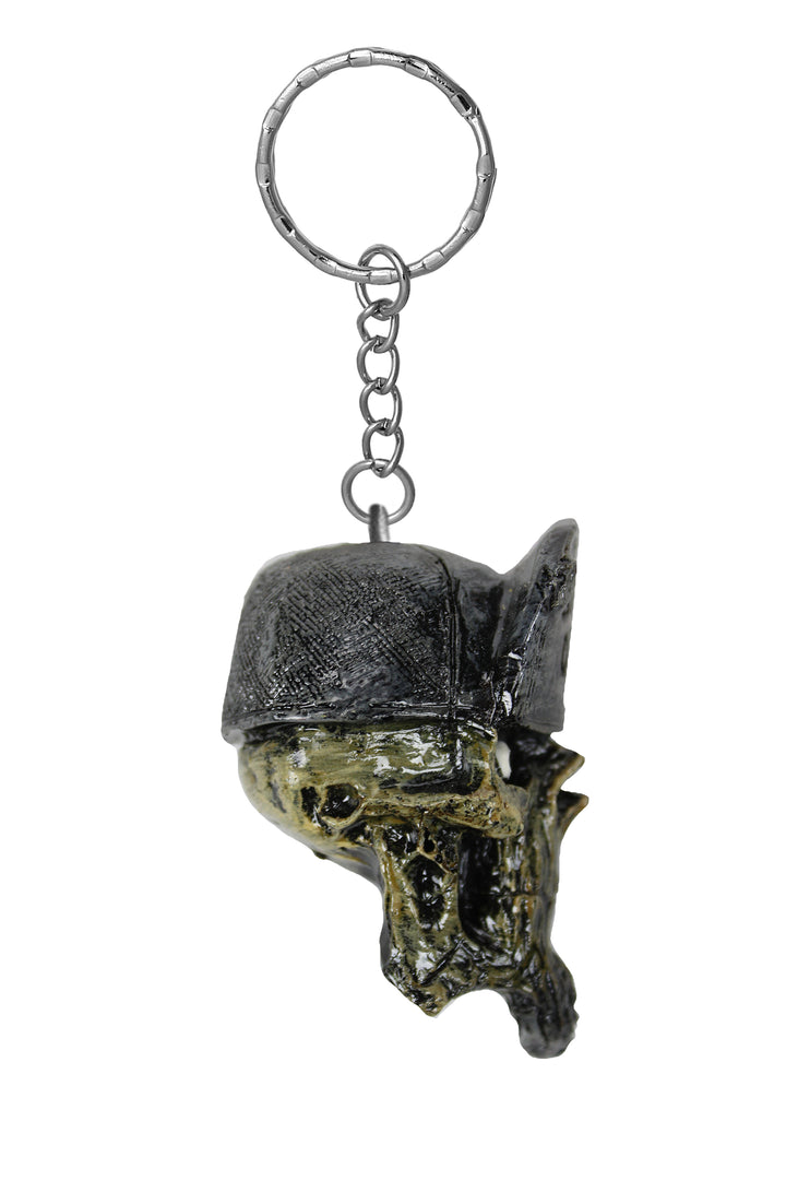 Back Off Skull Head 3D Key Chain