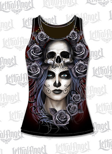 Queen of Death Razor Back Tank Top