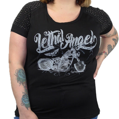 Lethal Angel Motorcycle Graphic Shirt