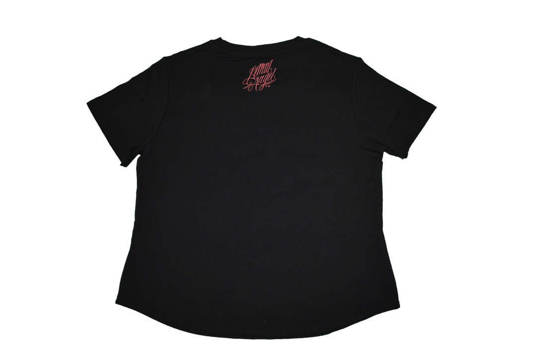 Two Faced Catrina Vee Neck Tee