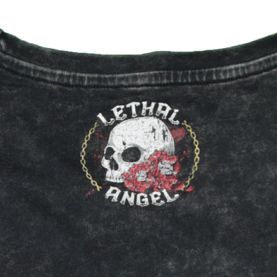 Unleashed Skull Scoop Neck Tee