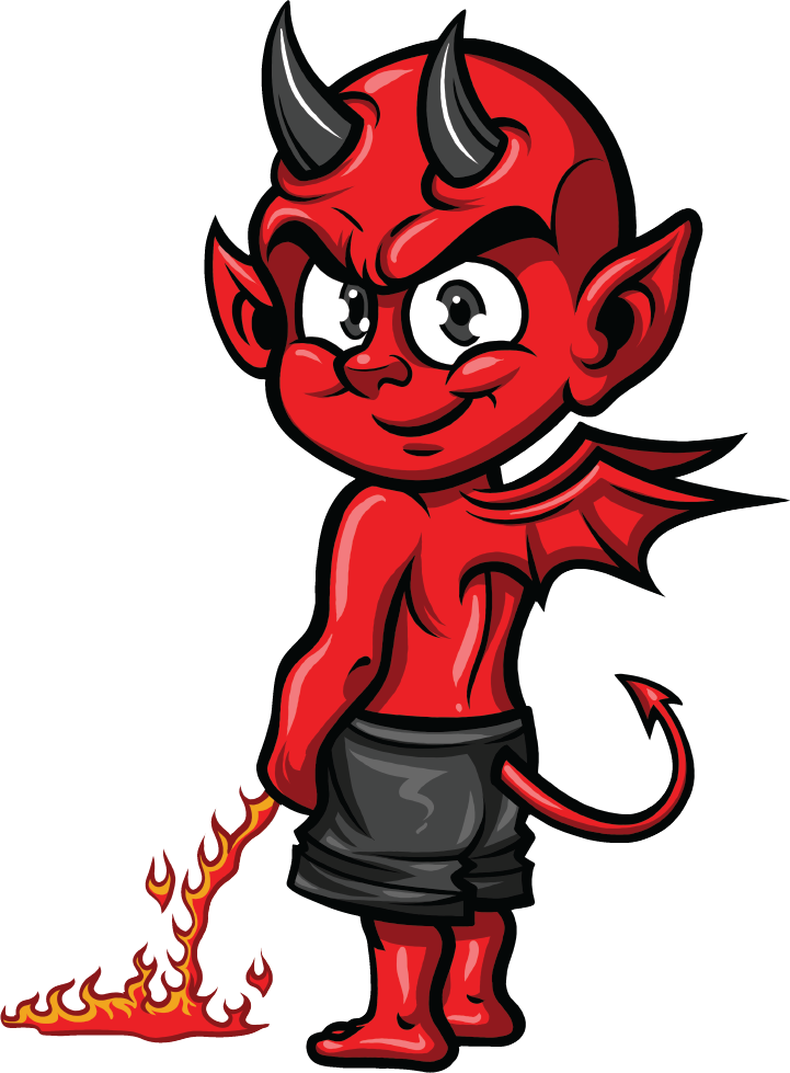 Devil Mini Icon Lil Devil Mini Decal/Sticker – Lethal Threat