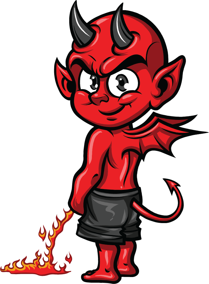 Lil Devil Mini Decal/Sticker