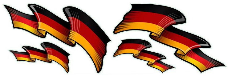 German Flag Set Decal