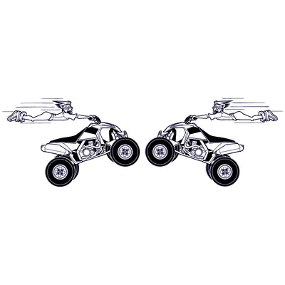 High Flying ATV Decal