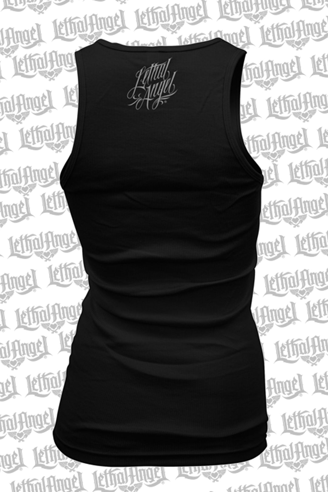 Middle Finger Skull Tank Top