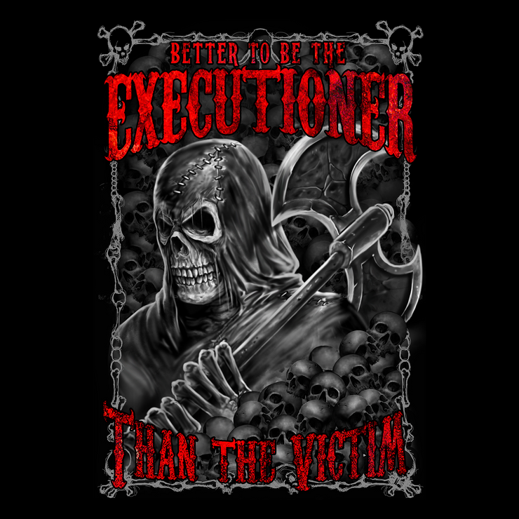 The Executioner Men's Black Tee Shirt
