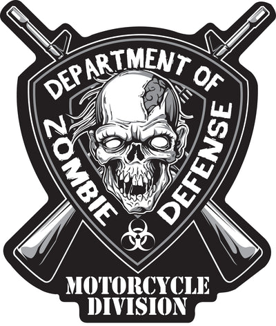 Zombie Defense Division Embroidered Patch