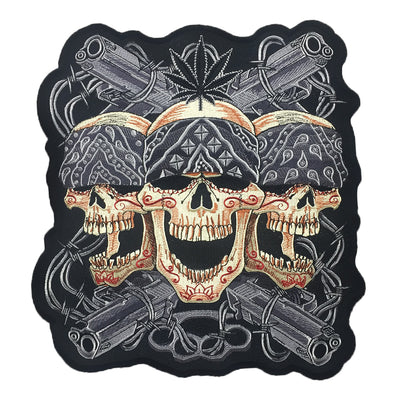 Mean Streets Large Embroidered Patch
