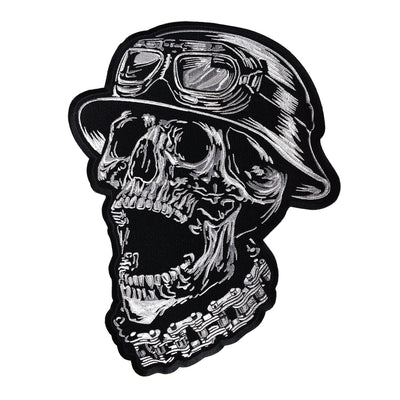 FTW Helmet Skull Embroidered Patch