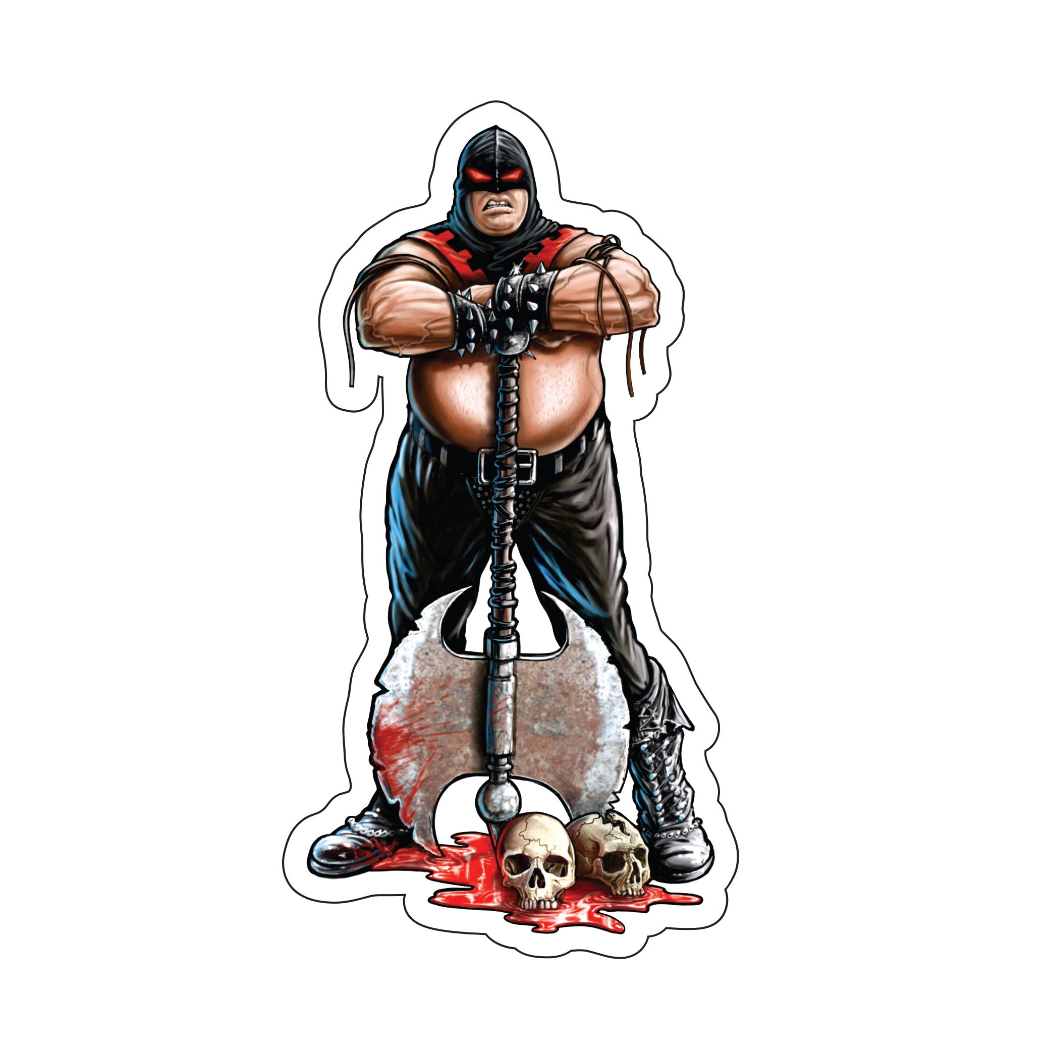 Executed Sticker Executioner Sticker - Mini Decal – Lethal Threat