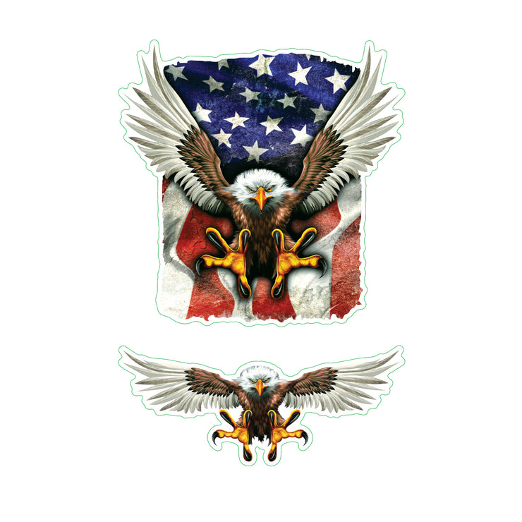 USA Eagle - Mini Decal