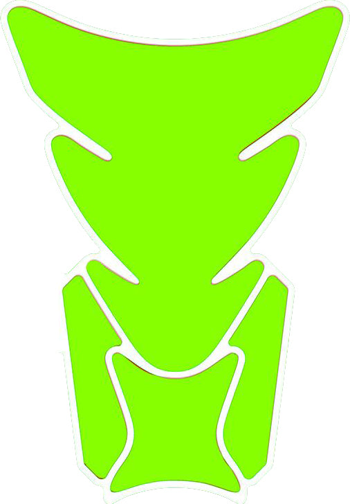 Green Chrome Motorcycle Tank Pad / Motorcycle Tank Protector
