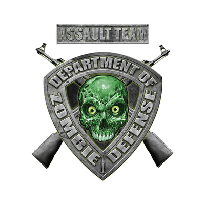 Zombie Assault Defense Team Decal