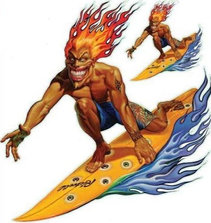 Surf Freak Decal