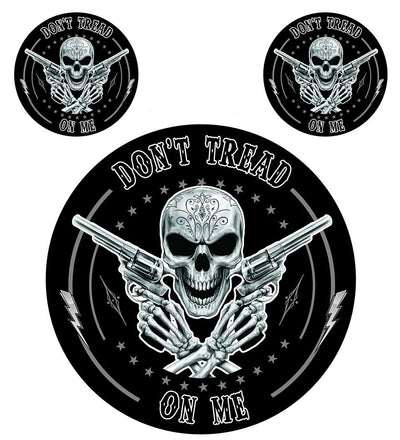 Don’t Tread On Me Skull Decal