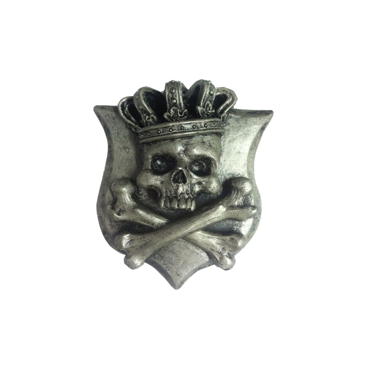 King Skull 3D Peel n Stick Emblem