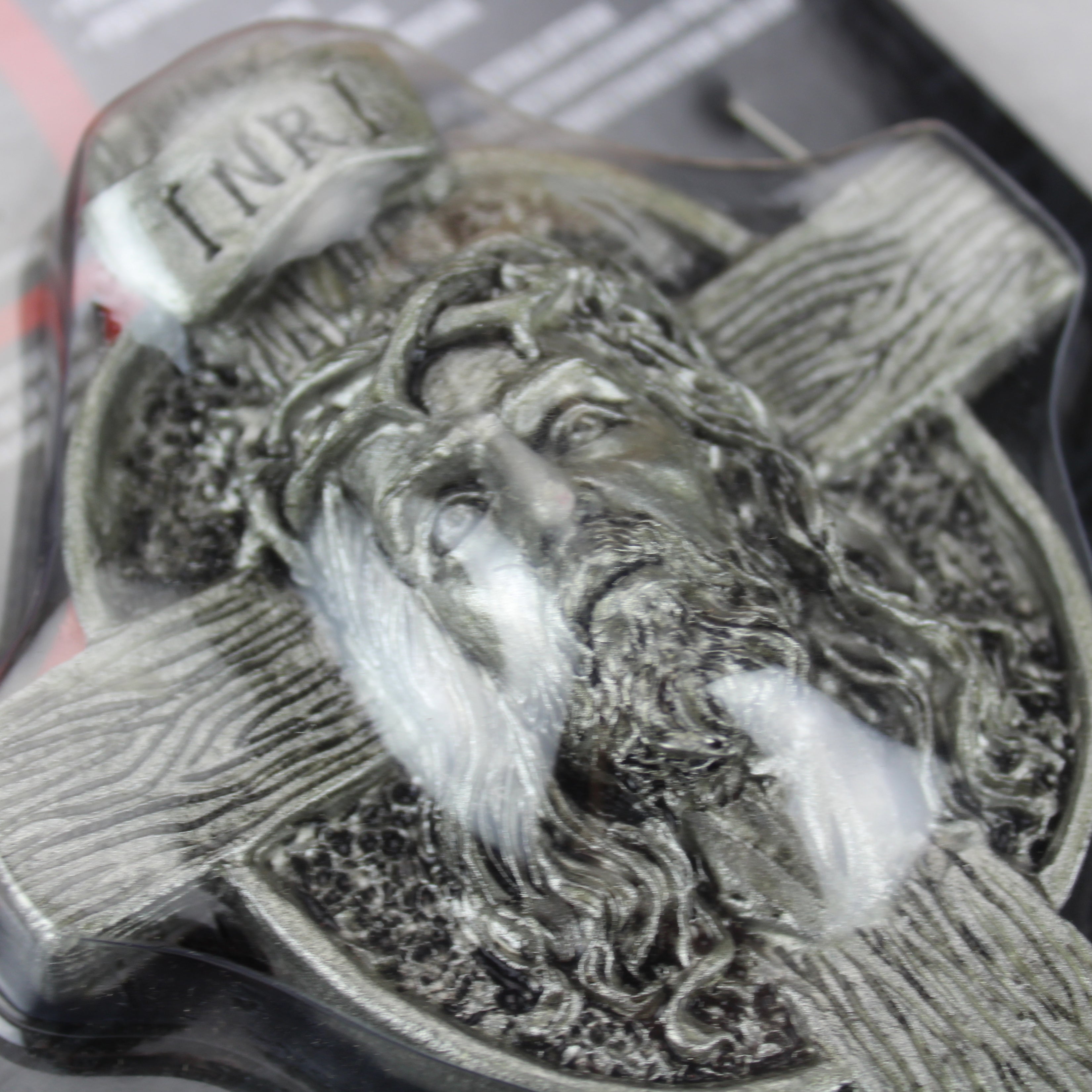 Jesus Head Cross 3D Peel n Stick Emblem – Lethal Threat
