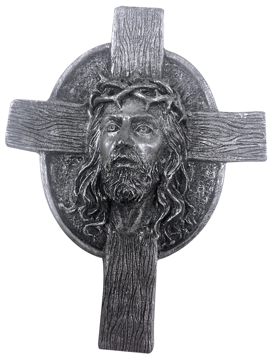 Jesus Head Cross 3D Peel n Stick Emblem