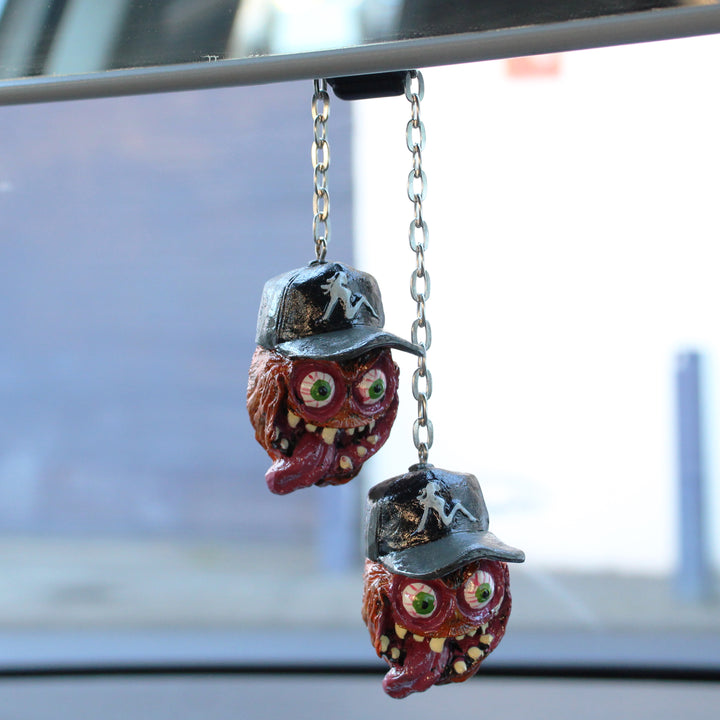 3D Rear View Monster Trucker Monster Dangler